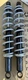 (qty2) Arctic Cat 3703-584 Front Shocks & Springs 2019 Zr 3000 Snowmobile 18.5&rdquo;