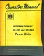 International Harvester UC-221 UC-263 Power Units Operator's Manual