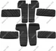 For Volvo EC140,EC210,EC240,290 460B Rest Foot Mat,Walking Foot Pedal, Excavator