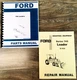 Ford 745 19-863 Loader for 340 540 Tractor Service Parts Manual Set Repair Book 