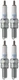 Set of 4 NGK Standard Spark Plugs for Artic Cat 400 TRV 2010-2009 Engine 400cc