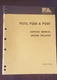 Fiat Allis Motor Grader FG75 FG85 FG95 Road Grader Service Manual Engine Related