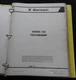 KOEHRING BANTAM MODEL T-725A TELESKOOP HYDRAULIC CRANE PARTS CATALOG OP MANUAL