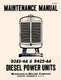 Minneapolis Moline D283-4A D425-6A 283 425 Power Unit Service Operators Manual