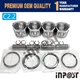 C2.2T C2.2 4 set Piston with ring For Caterpillar 216 226 232 242 Loader