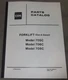 ALLIS CHALMERS 705C 706C 708C GAS & DIESEL FORKLIFT PARTS MANUAL BOOK CATALOG