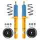Bilstein B6 Perf Front Struts B3 Coils B1 Mounts Kit For BMW E46 330Ci Standard