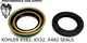 NEW CRANKSHAFT SEAL SET FITS KOHLER K482, K532, K582 ENGINES 277065-S, 52-032-06