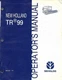NEW HOLLAND TR99 OPERATORS MANUAL COMBINE