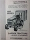Snapper 1650 1650A Riding Lawn Garden Tractor & Mower Deck Owners Manual 1983