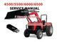 Mahindra 4500, 5500, 6000, 6500 Tractor Service Manual (USB) 5 Manuals Latest