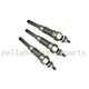YM129795-77800 3X Glow Plugs Fits For Komatsu 3D63-1A 3D72-2B 3D74E-3C Engine