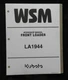 GENUINE KUBOTA M6S-111 TRACTOR LA1944 FRONT LOADER SERVICE REPAIR MANUAL SEALED