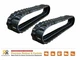 2  Rubber Track 300x52.5x82 fits Kobelco SK 030SR SK 30SR-2  excavator
