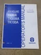New Holland TK80A,TK80MA,TK100A Tractor Operators Manual, 2004 Edition 