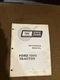 ford 1000 tractor Service Training Reference Manual 