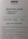 Kohler K361 K532 K582 Engine Specifications Manual Lawn Garden Tractor Generator
