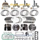 4LE2 Overhaul Rebuild Kit For Isuzu Case Kobelco 4LE2 CX75 CX80 SK75SR SK70SR-2