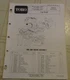 Toro 5 hp tiller 58237 58226 Parts Catalog Manual 1979