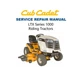 Cub Cadet LTX 1000 Riding Tractor Service Repair Manual | USB & Link