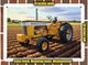 Metal Sign - 1969 Minneapolis Moline G1000 Tractor Oil Painting - 14x10