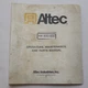 ALTEC AM800 AM900 AERIAL BOOM LIFT OPERATORS MAINTENANCE & PARTS MANUAL OEM BOOK