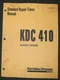 KOMATSU KDC-410 SERIES ENGINE STANDARD REPAIR TIMES FLAT RATE BOOK MANUAL
