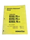 KOMATSU D31EX D37EX D39EX BULLDOZER OPERATION MAINTENANCE MANUAL