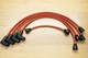 International T-340 Crawler Tractor Red Cloth Copper Core Spark Plug Wire Set IH