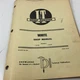 Genuine I&T White Shop Manual 1978 W-2 2-135 2-155