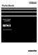 Komatsu SK714-5 Skid Steer Loader Parts Catalog Manual SN 37AF01876-Up