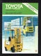 TOYOTA 2FGC10-15 & 40-2FGC10-15 FORK LIFTS 4 PAGE BROCHURE