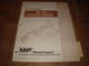 Massey Ferguson MF 68 Rotary Cutter Parts Book Form No. 651 323 M92