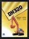 DAEWOO DH320 HYDRAULIC EXCAVATOR 12 PAGE BROCHURE 07/94
