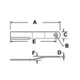 Rotary Cutter Blade Offset CCW Suction fits Land Pride RC35120 820076C 820-076C