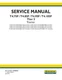 NEW HOLLAND COMPLETE SERVICE MANUAL - T4.75F, T4.85F, T4.95F, T4.105F TIER 3 TRA