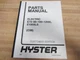 Hyster E70-80-100-120XL Hy-E7080100120XL Parts Manual