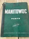 Manitowoc 3900B Parts Manual Serial # 391027 Genuine OEM Pre-owned Free Ship