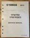 OEM Yamaha RAPTOR 700 R YFM7RD YFM7RSED 2013 Service Manual LIT-11616-26-02 2013