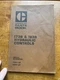 1972 CAT Caterpillar 173B 183B Hydraulic Controls OEM Parts Book Catalog Manual