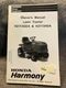 OEM HONDA HARMONY H2113GDA H2113HDA LAWN TRACTOR MOWER OWNERS MANUAL CW 1997