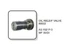 80002 OIL RELEIF VALVE A3.152 / P-3 FITS MASSEY FERGUSON TRACTOR MF 35 DI