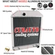 For Ford 4500 5000 5100 5200 5600 6600 345C D8NN8005SB Tractor Aluminum Radiator