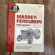 Massey Ferguson Shop Manual Models MF135 MF150 & MF165 [Manual MF-27]