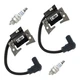 2X Kawasaki 21171-2219 Ignition Coil FE120D Toro 121-0668 FE120 1000 1600