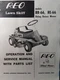 REO Wheel Horse Lawn Skif RR-66 FE-66 Riding Mower Owner, Service & Parts Manual