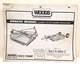 USED OWNERS MANUAL FOR WOODS 84-2 & M84-2 ROTARY MOWER F-5844 (REV. 2/75)