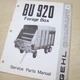 GEHL Model BU920 Forage Box Wagon Spare Parts Catalog Book Manual List trailer