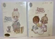 Lot 2 Precious Moments Cross Stitch Pattern Design Books PM-20, PM-1