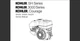 Kohler SH, 3000 and Courage Series SH255 SH265 SH270 Service manual Reprint